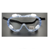 Transparent Clear PVC Indirect Vents Medical Safety Goggles EN166